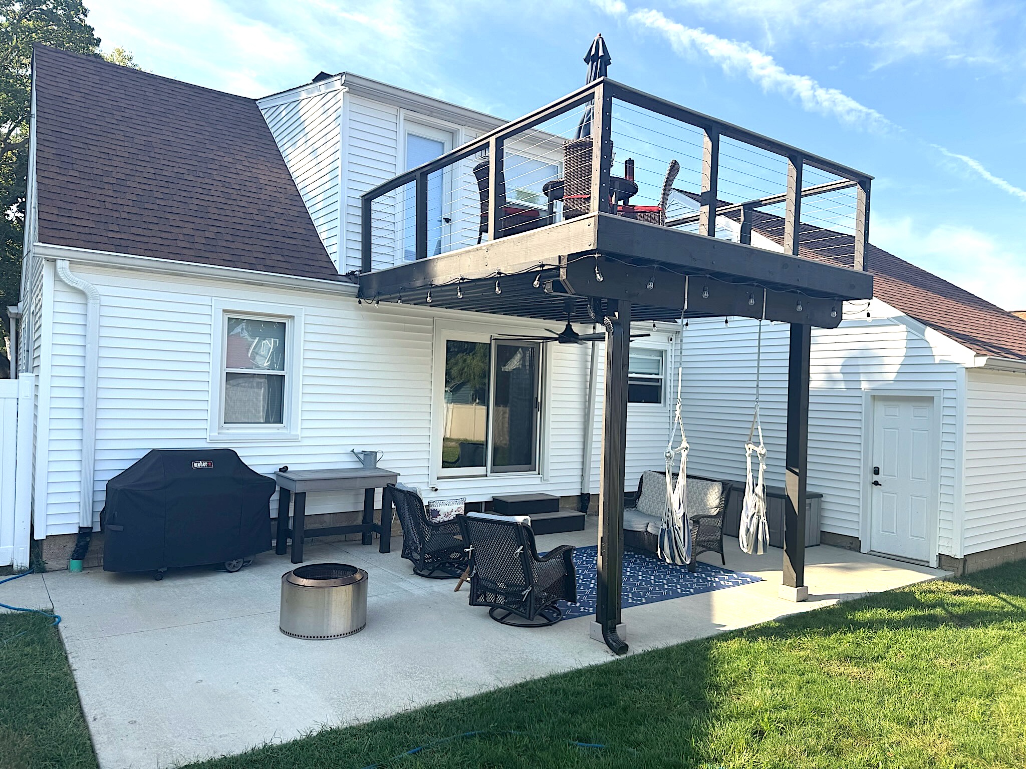 Back patio